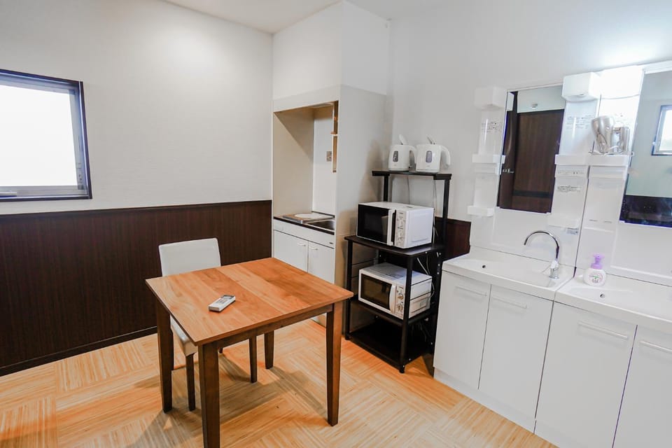 Living room, Photo of the whole room, Communal kitchen