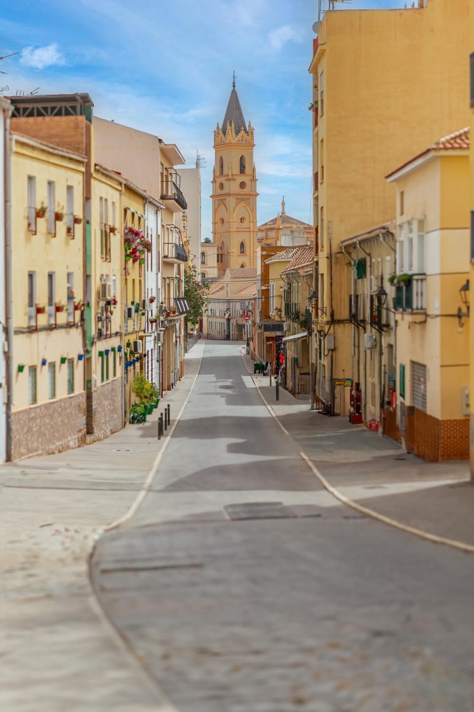 Location, Quiet street view