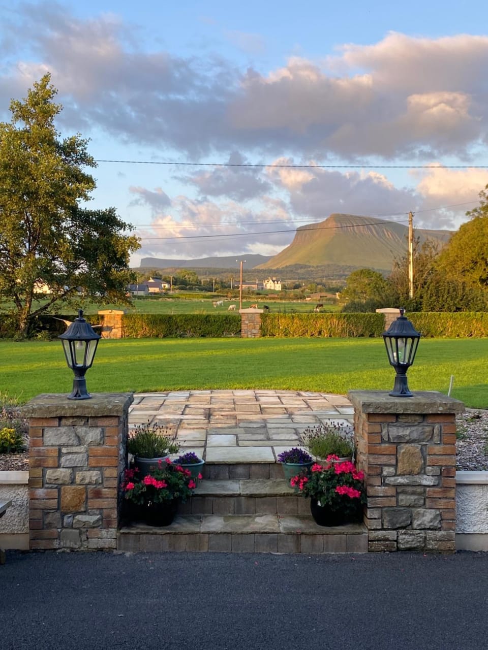 Garden, Mountain view