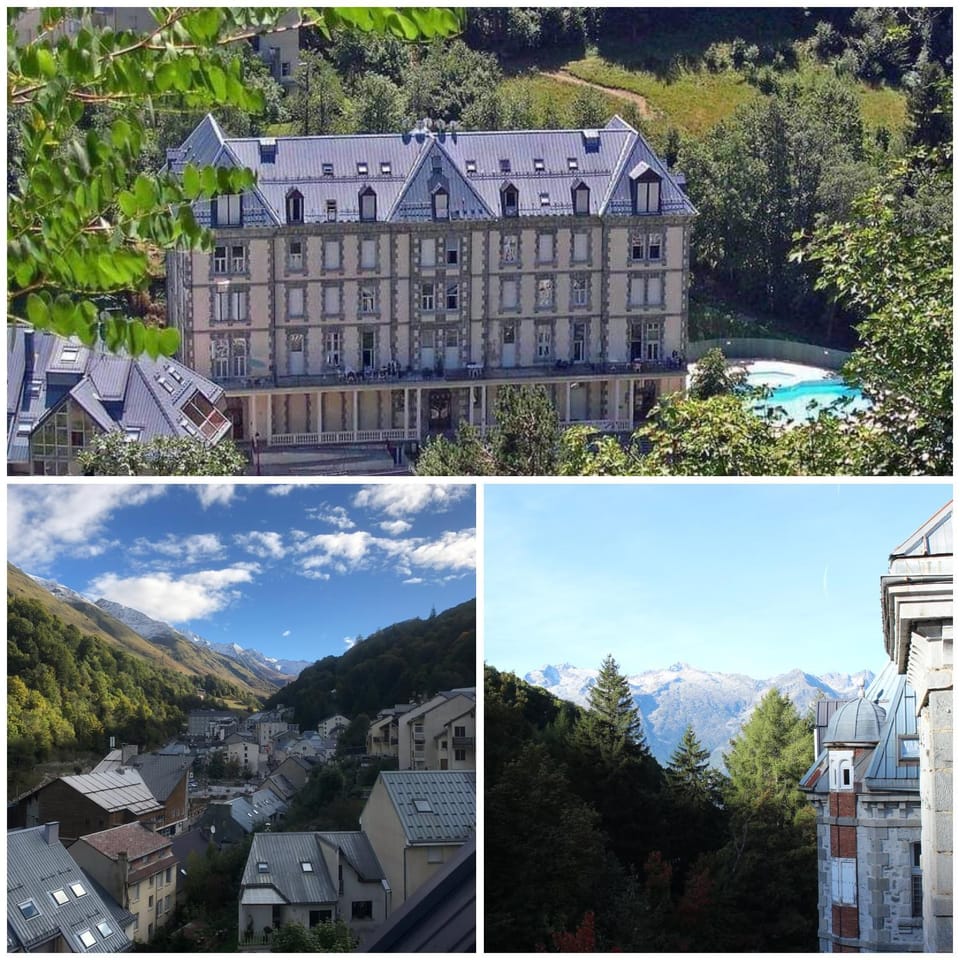 Property building, Nearby landmark, Natural landscape, Mountain view, Pool view