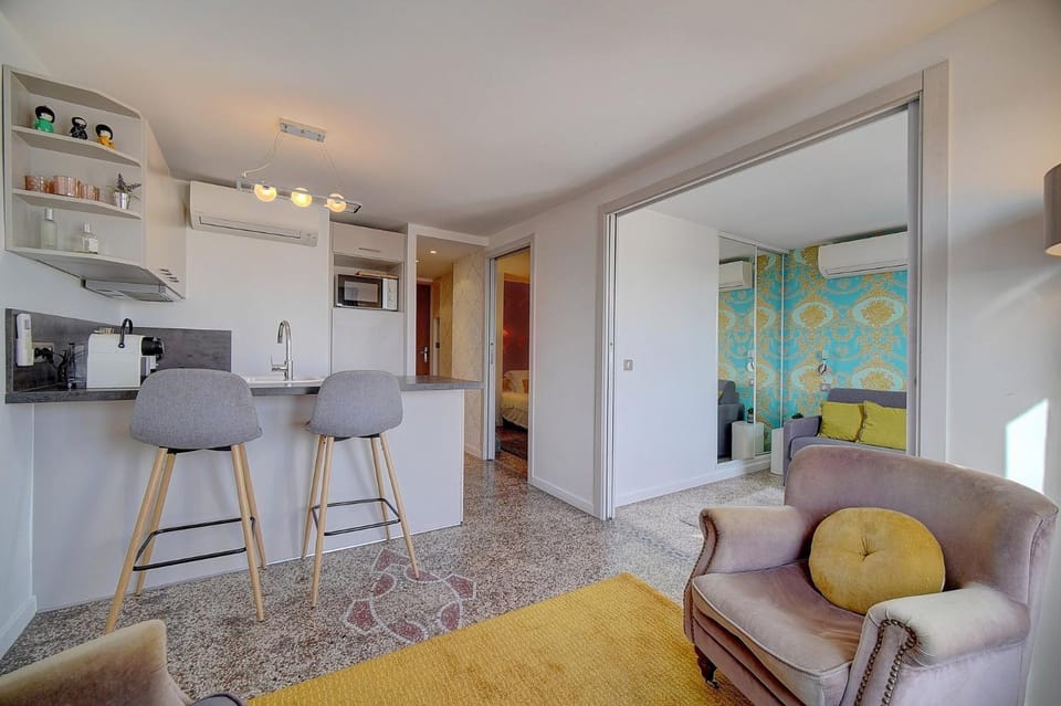 Le Louvre Top Floor Apartment in Cannes