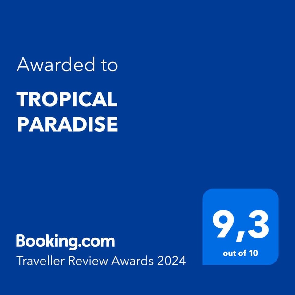 Tropical Paradise Apartment in Maxorata