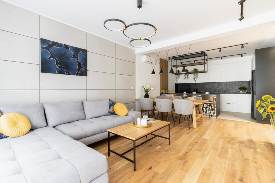 Living room, Dining area, kitchen