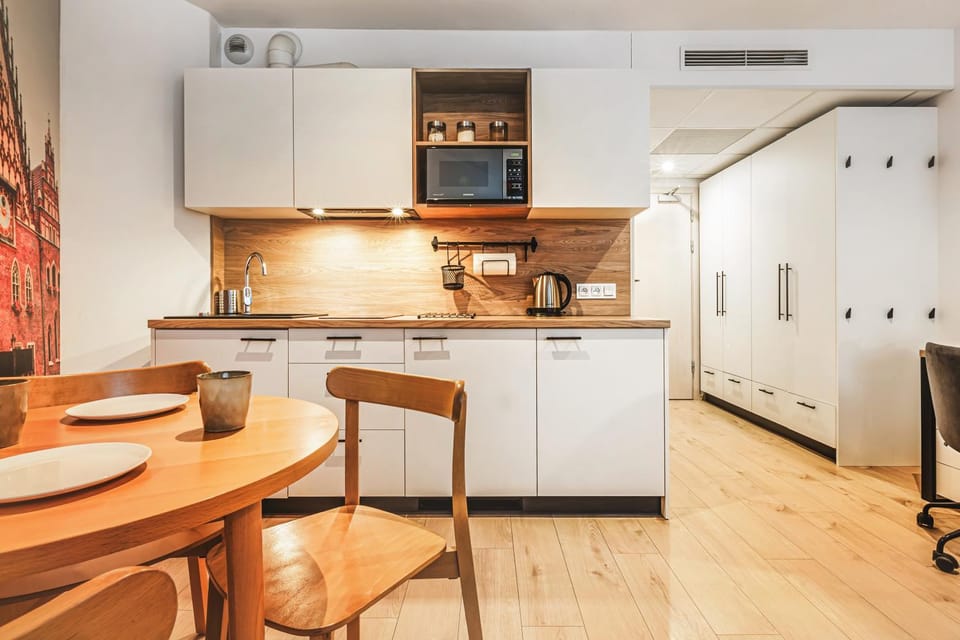 Komfort w centrum z klimatyzacją Apartment in Wroclaw