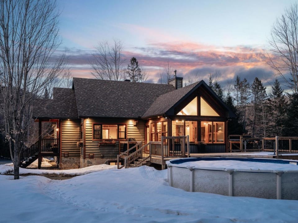 La Canopée - Spa - Mont-Blanc Chalet in Mont-Tremblant