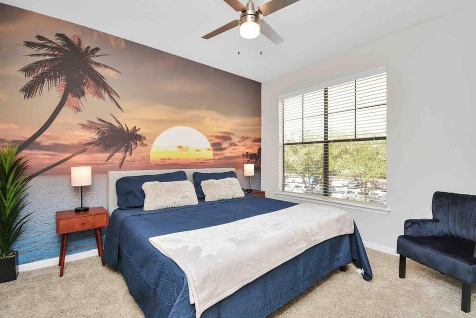 Island Paradise - 2Bedroom - 2Bath - NRG - Med Center - Pool - Gym - Sleep 6 Apartment in Houston
