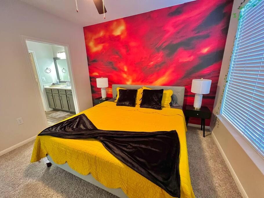 Tropical Paradise - 2Bedroom - NRG - Med Center - Pool- Gym - Sleep 6 Apartment in Houston