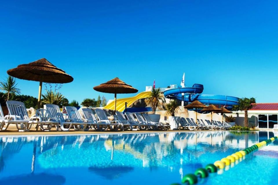 Aqua park, Swimming pool, sunbed