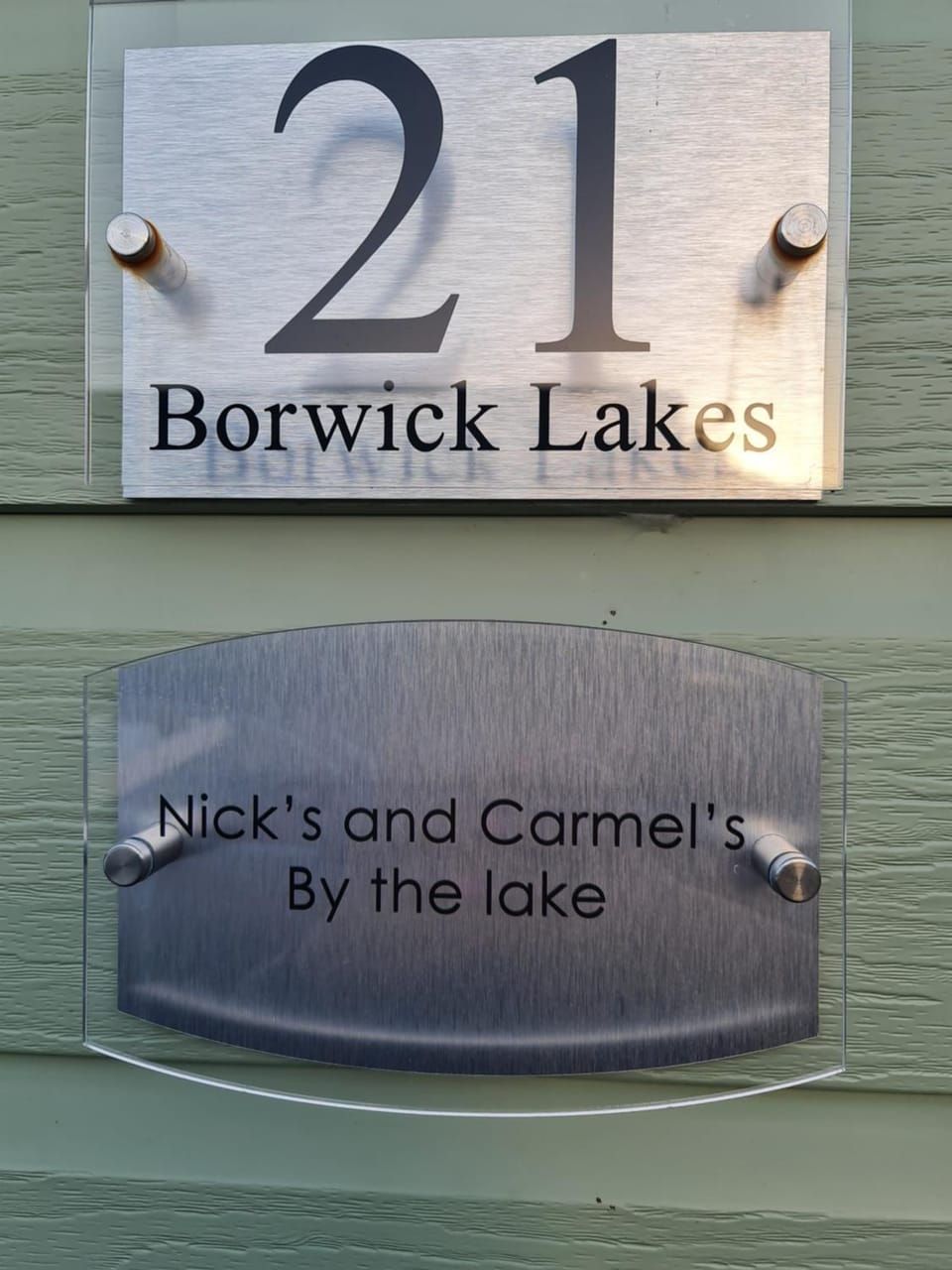 Nicks and Carmels by the Lake House in England