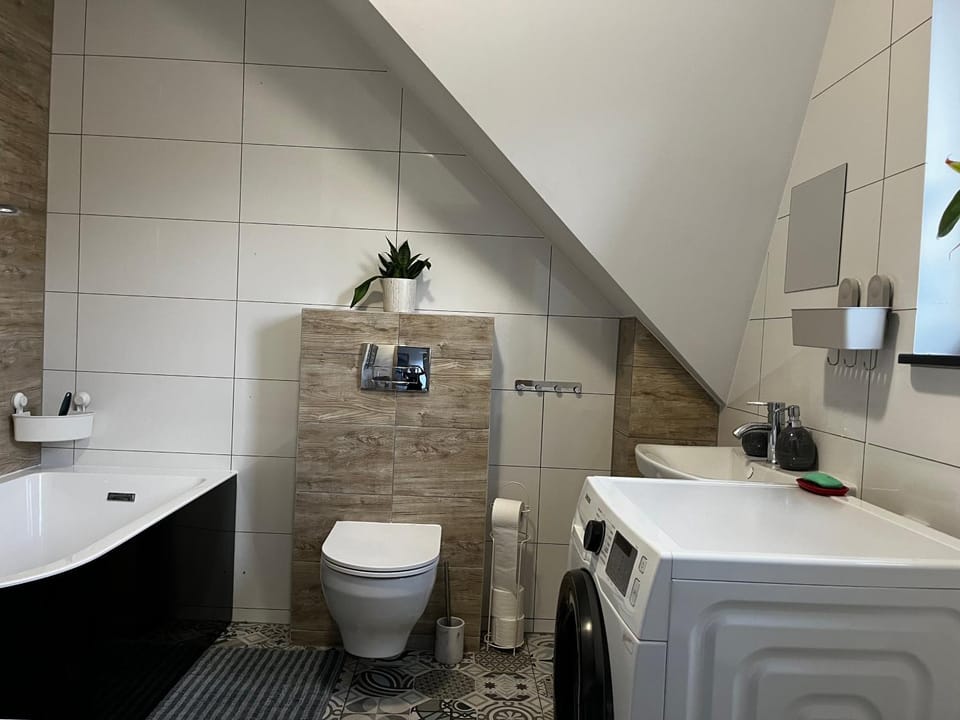 Bathroom, Bath, washing machine