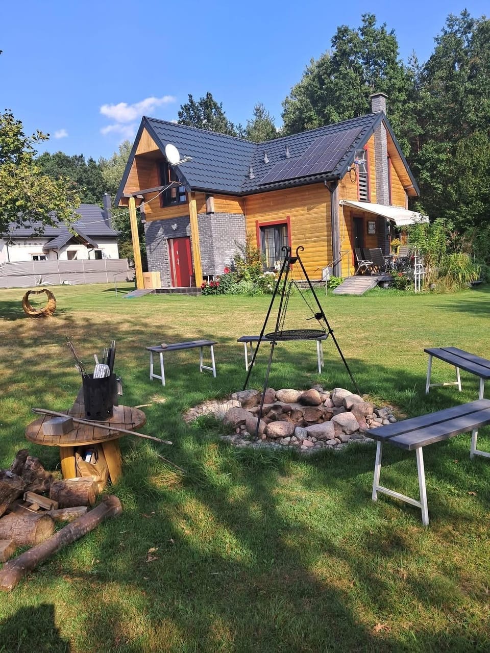 Property building, BBQ facilities