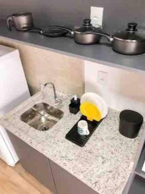92 New studio next Paulista Av, fast wifi and balcony Apartment in Sao Paulo City