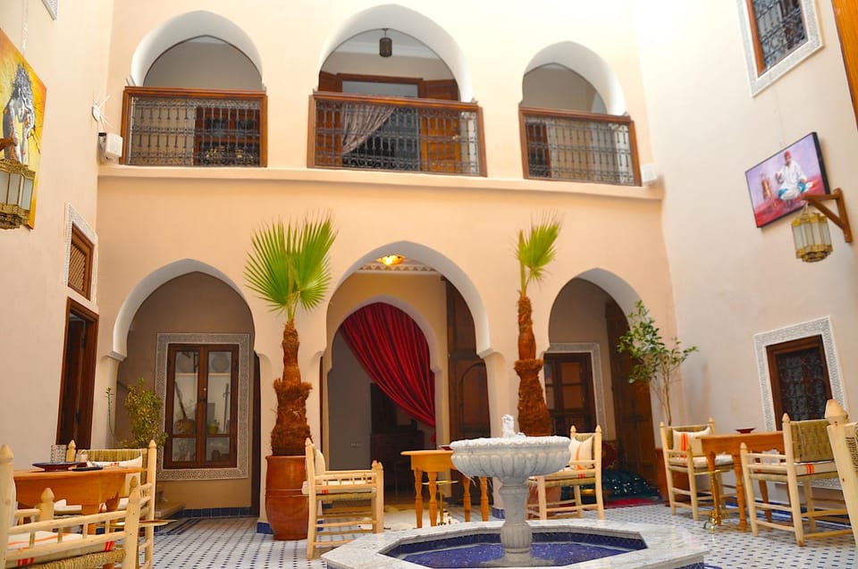 Patio, Inner courtyard view
