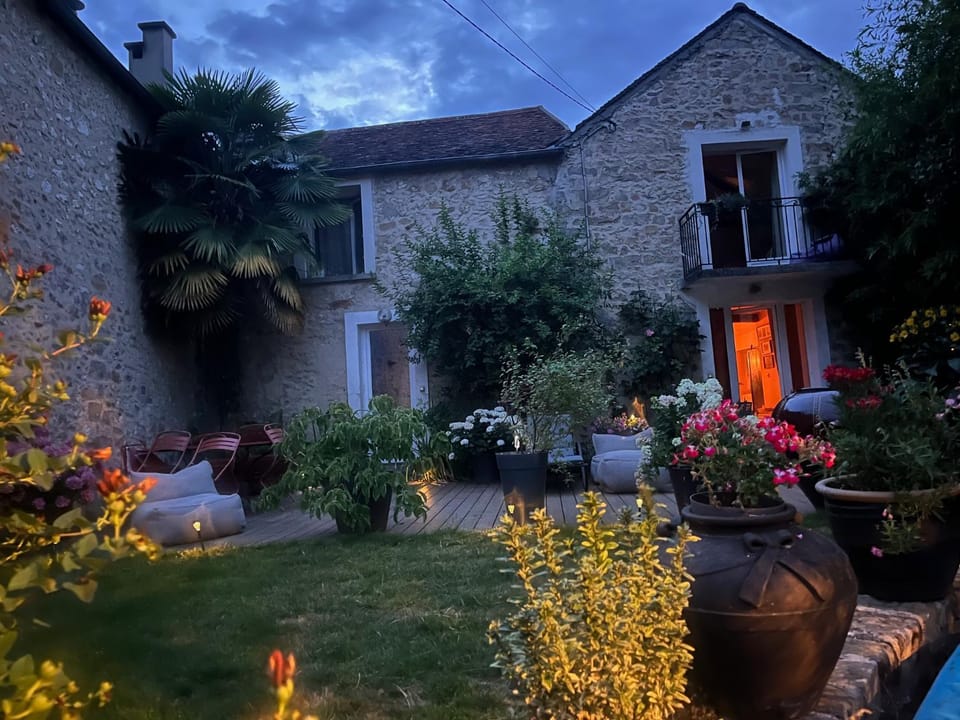 Property building, Garden view