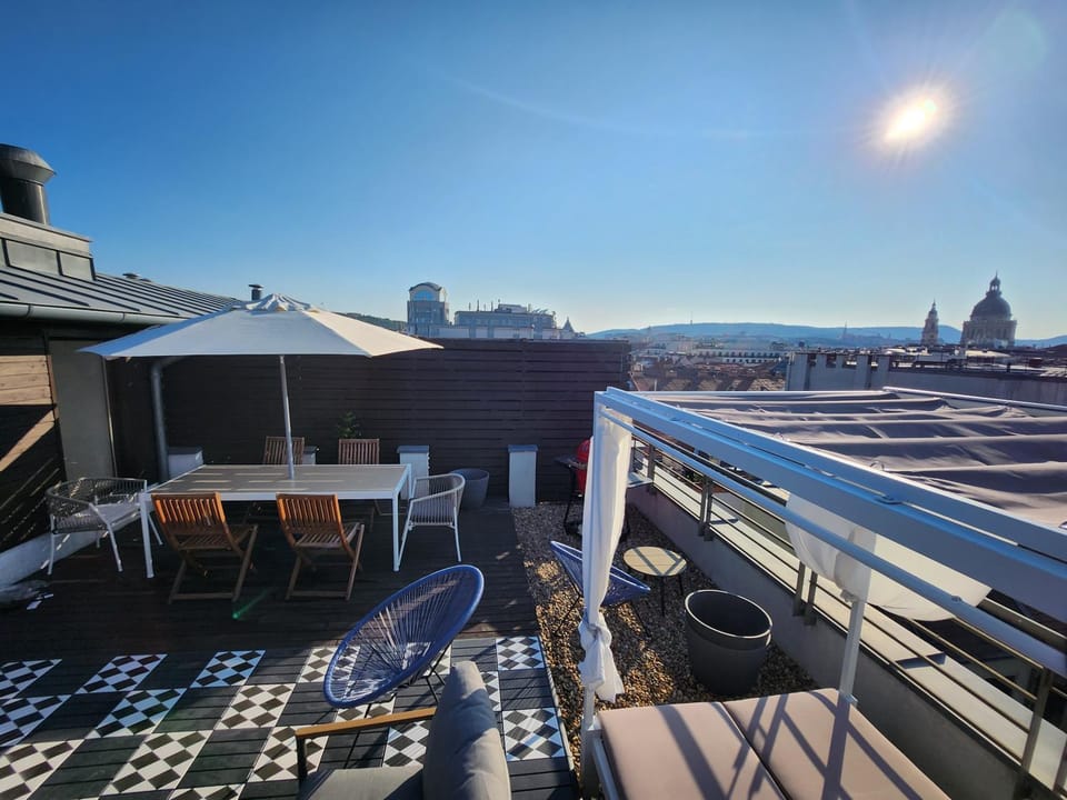 Patio, Day, View (from property/room), City view