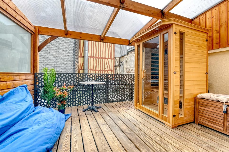 Sauna, Balcony/Terrace, Balcony/Terrace