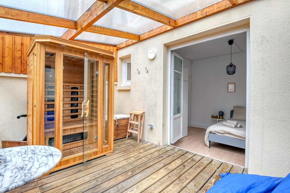 Sauna, Sauna, Balcony/Terrace