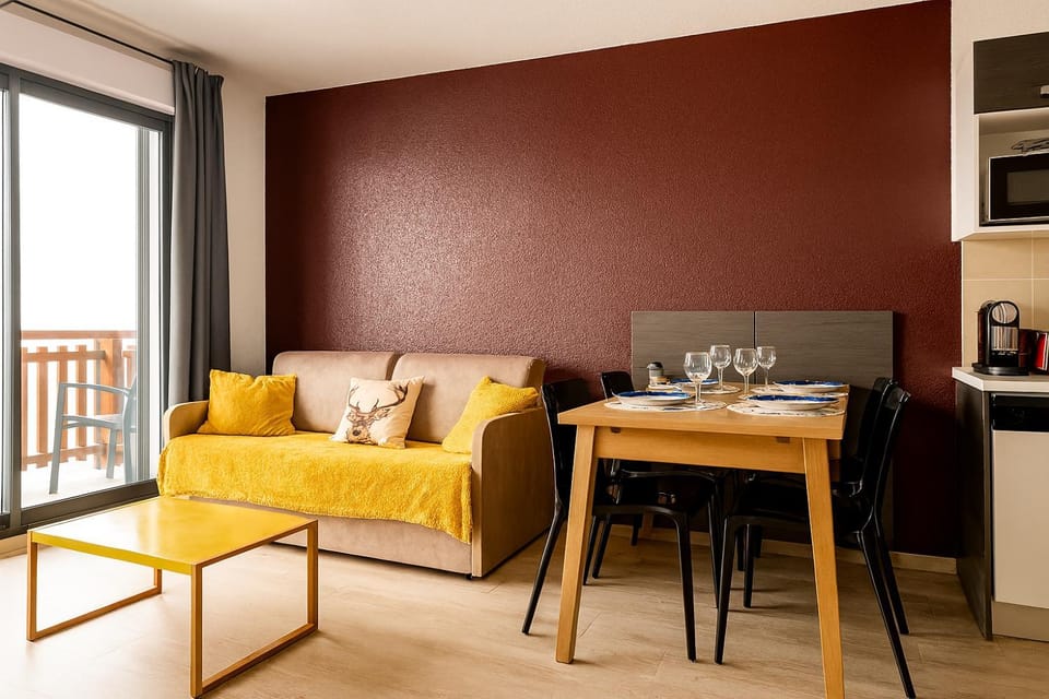 Appartement familial avec parking centre Valberg Apartment in Piedmont