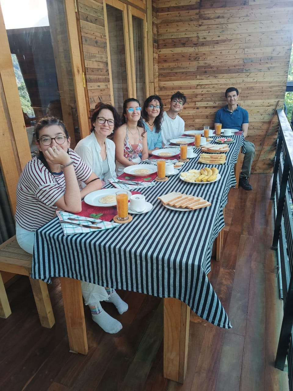 group of guests