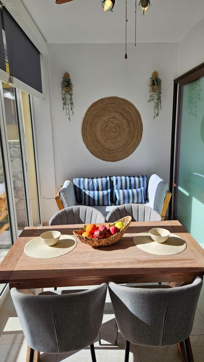 Patio, Seating area, Dining area