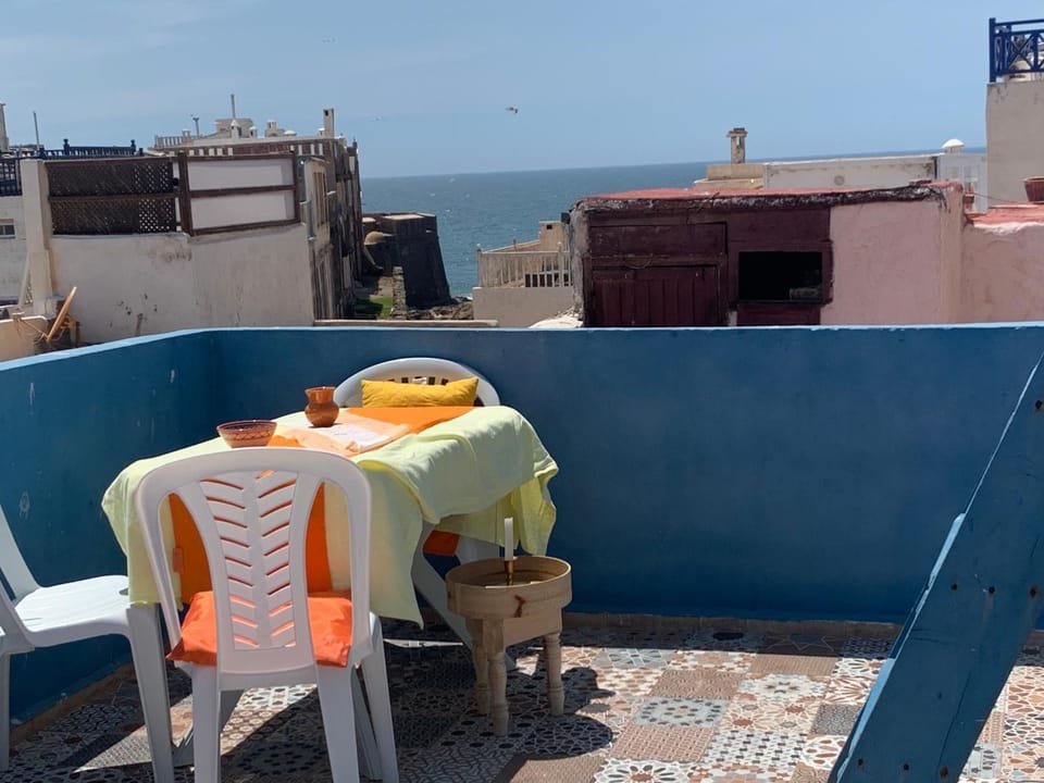 Patio, Day, Natural landscape, View (from property/room), Sea view
