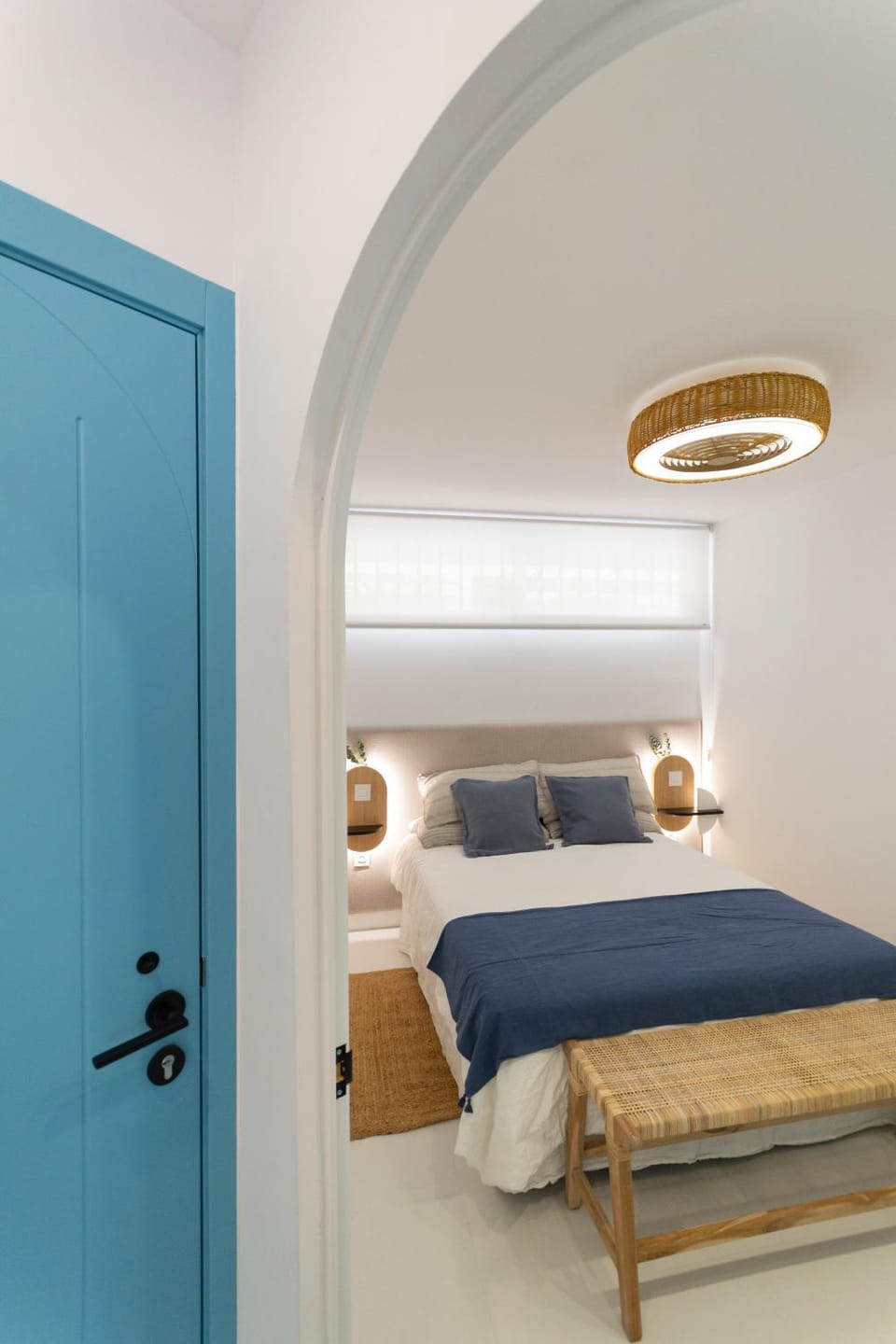 Bed, Bedroom, fireplace
