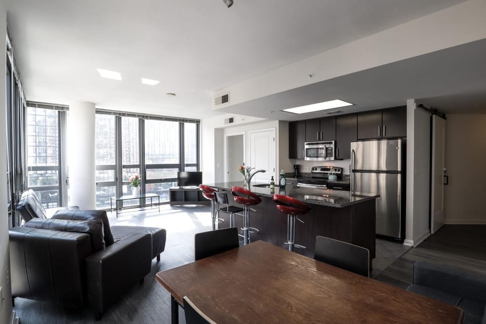 Bird's eye view, View (from property/room), View (from property/room), Living room, Seating area, Dining area, City view, City view