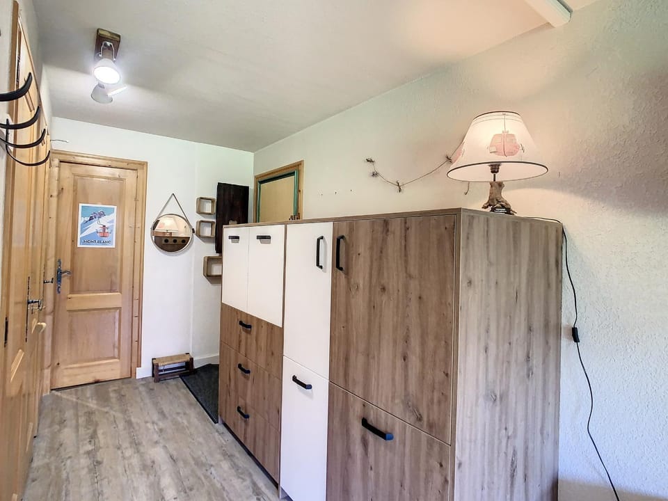 Charmant 2P à Combloux avec terrasse, parking et casier à ski - FR-1-560-101 Apartment in Combloux