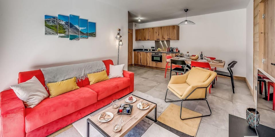 Résidence Les Terrasses De La Vanoise - CASA COLORADO - PREMIUM 4 - Appartement de 4 pièces 8 personnes en rez de chaussée - 72 m2 MAE-1504 Apartment in Champagny-en-Vanoise