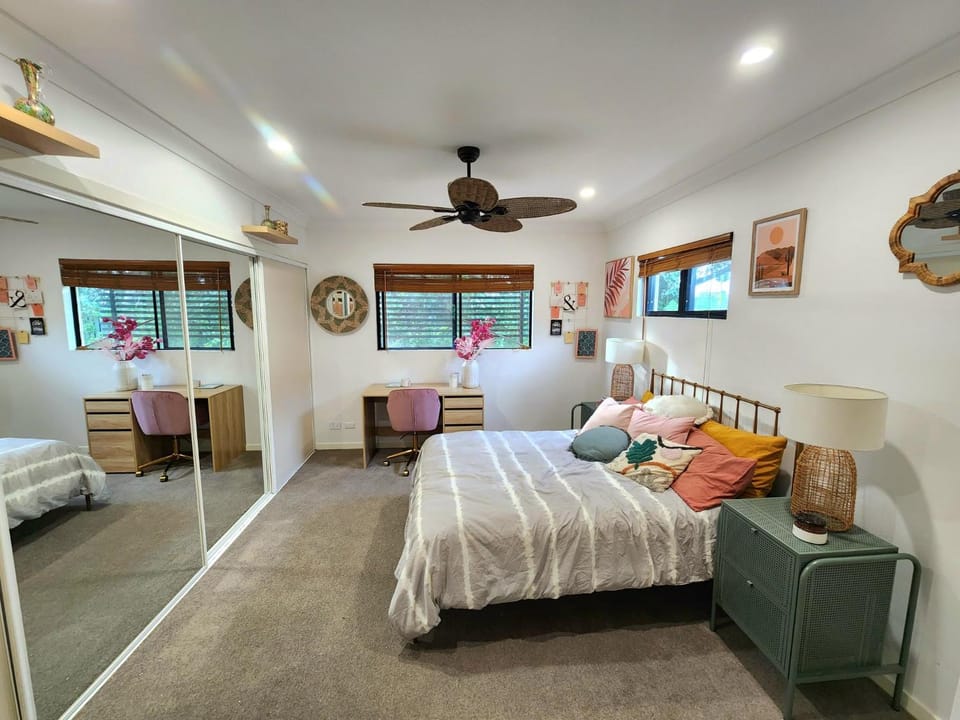 View (from property/room), Bedroom, fireplace