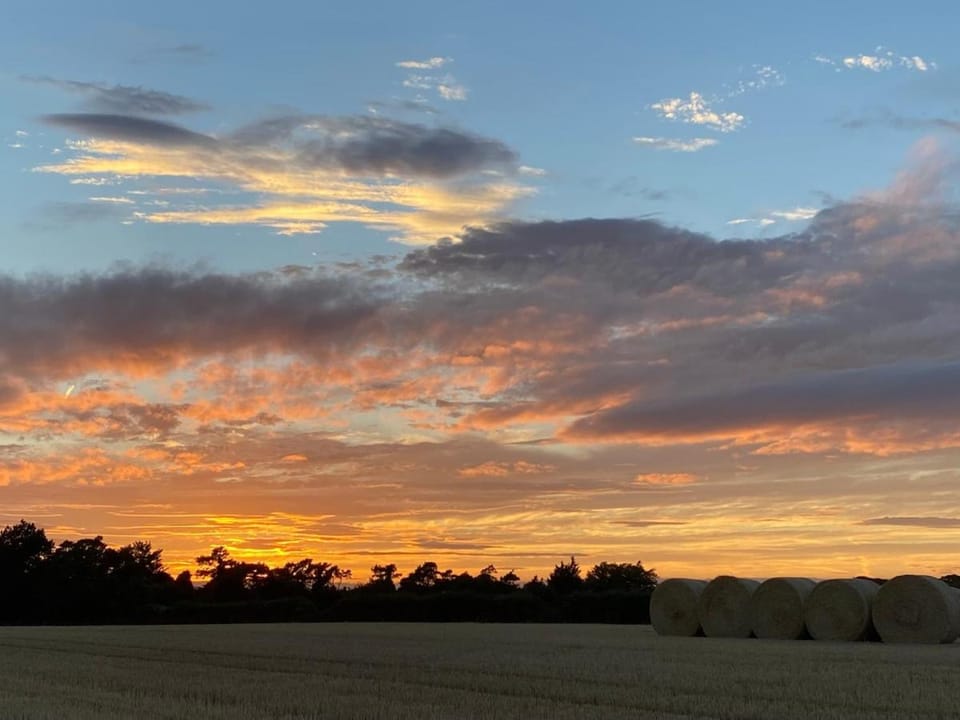 Natural landscape, Sunset