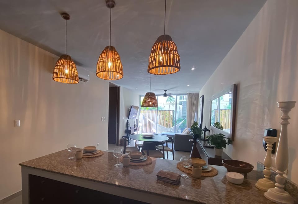 Fully Equipped 2BR2Bath wPrivate Pool in La Veleta Apartment in Tulum