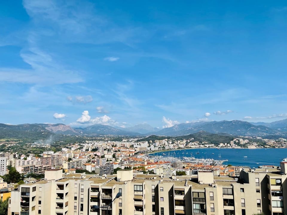 Nearby landmark, Day, Natural landscape, City view, Sea view