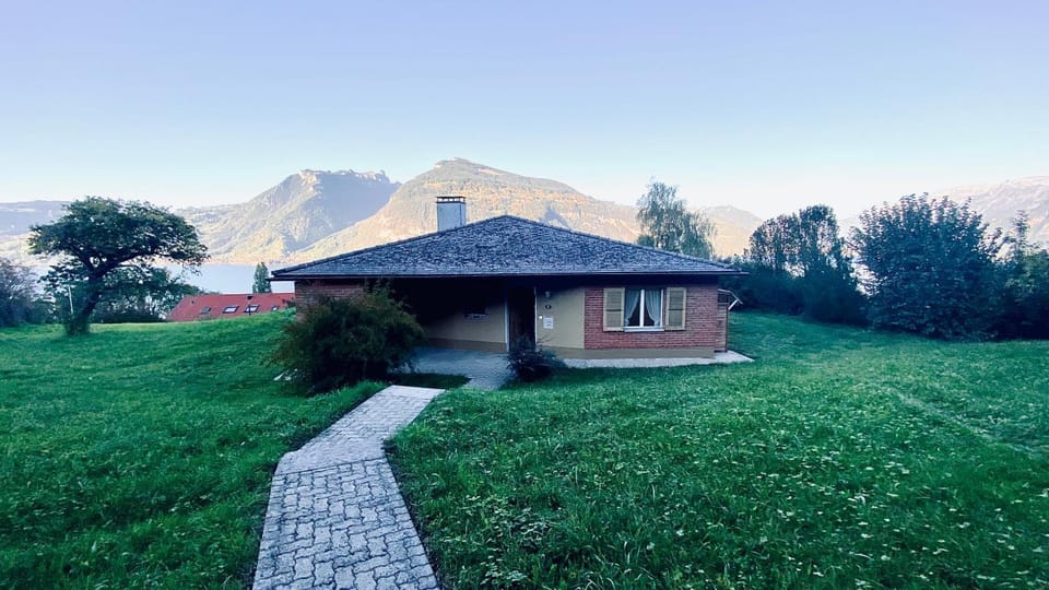 Property building, Garden view