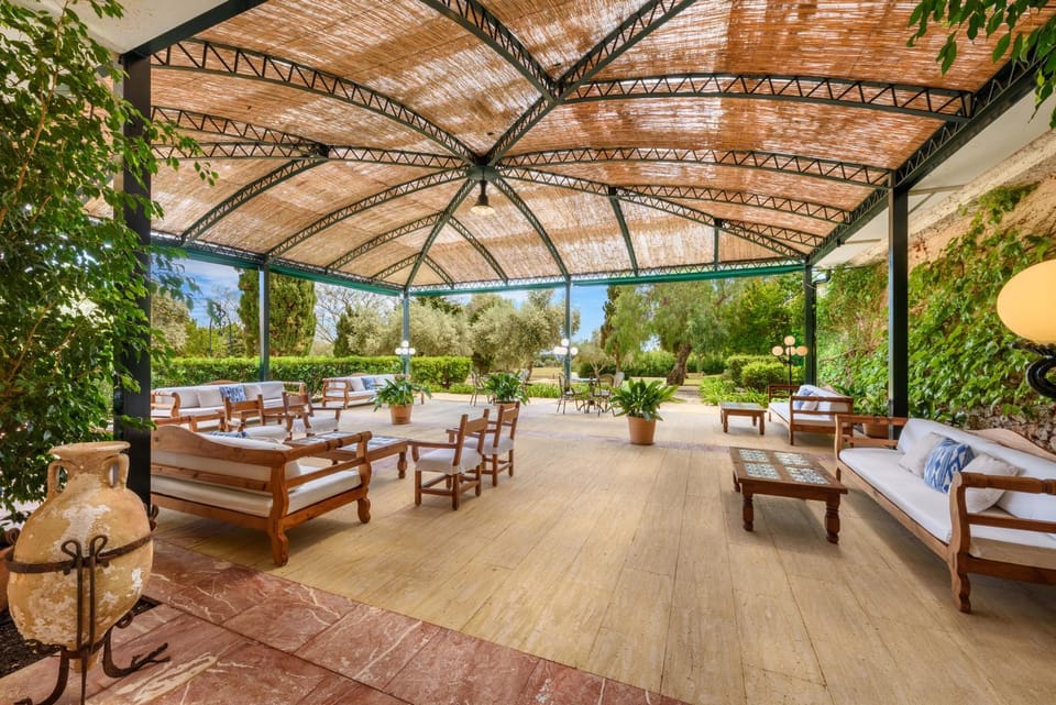 Patio, Garden, Seating area