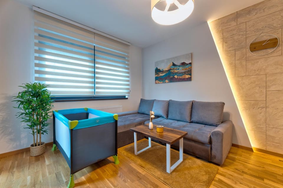 Living room, cot
