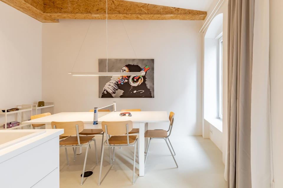 Scandinavian Loft Duplex -50sqm- near Antonplatz Apartment in Berlin