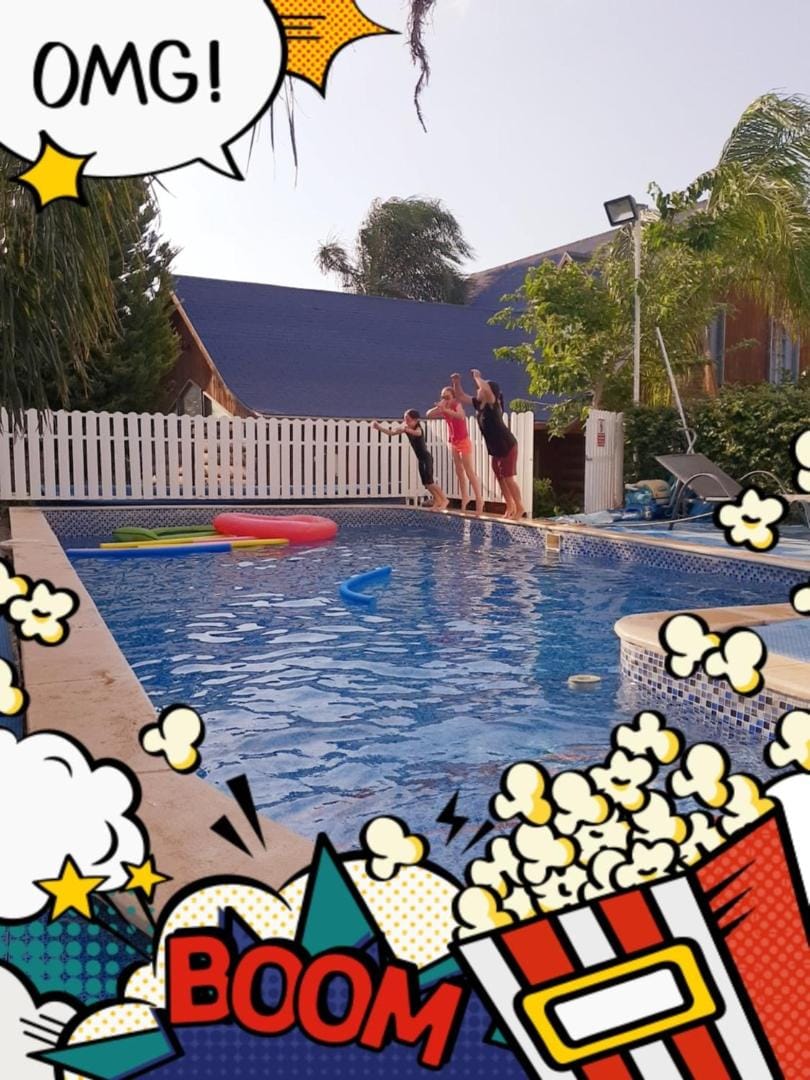 Pool view, Swimming pool