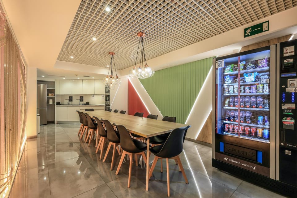 Kitchen or kitchenette, Dining area, vending machine