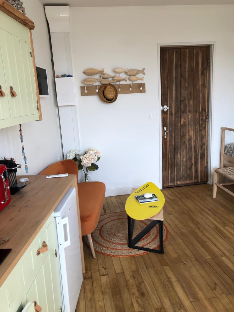 Juste au dessus de la Veules Apartment in Normandy