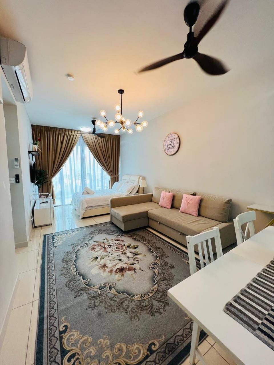 Datum Jelatek linked LRT and MALL with Netflix -Disney -WashDryer Apartment in Federal Territory of Kuala Lumpur