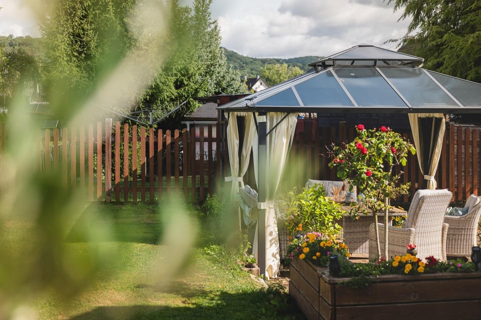 Patio, Garden, Garden view