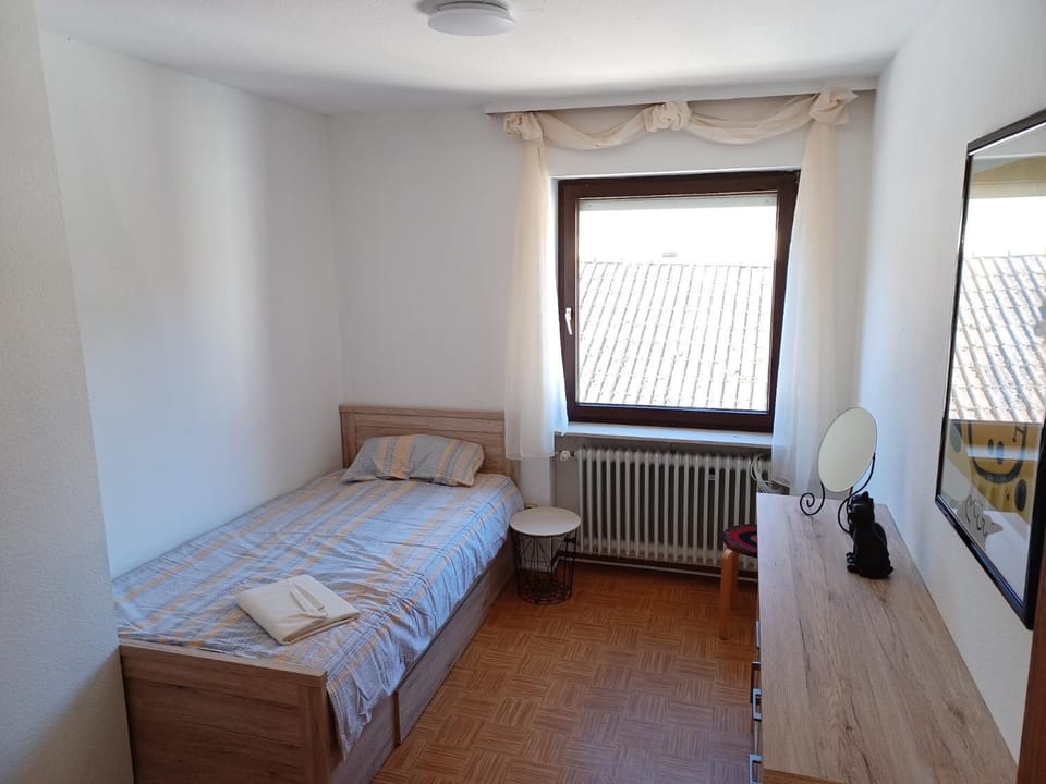 Property building, Living room, Bedroom