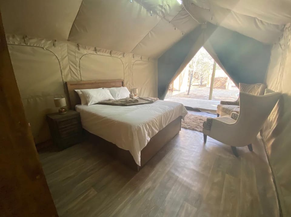 Vlakkieskraal Farmstay - Nyala Tented Camp Luxury tent in South Africa