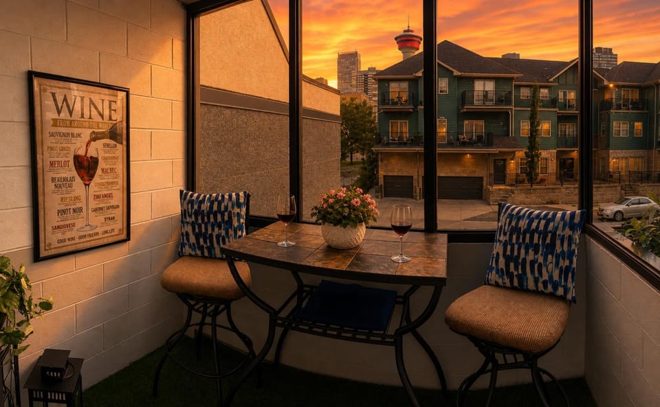 Patio, View (from property/room), Balcony/Terrace, Dining area, City view