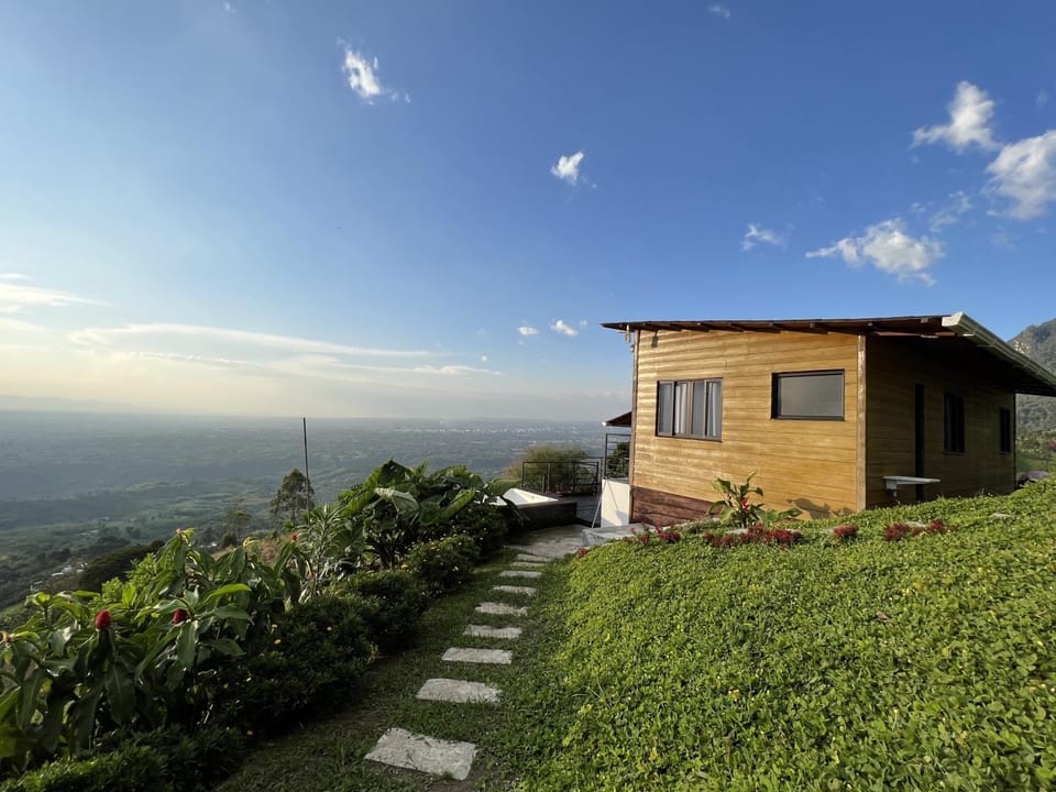 Property building, Spring, Off site, Day, Natural landscape, Garden, Garden view, Mountain view