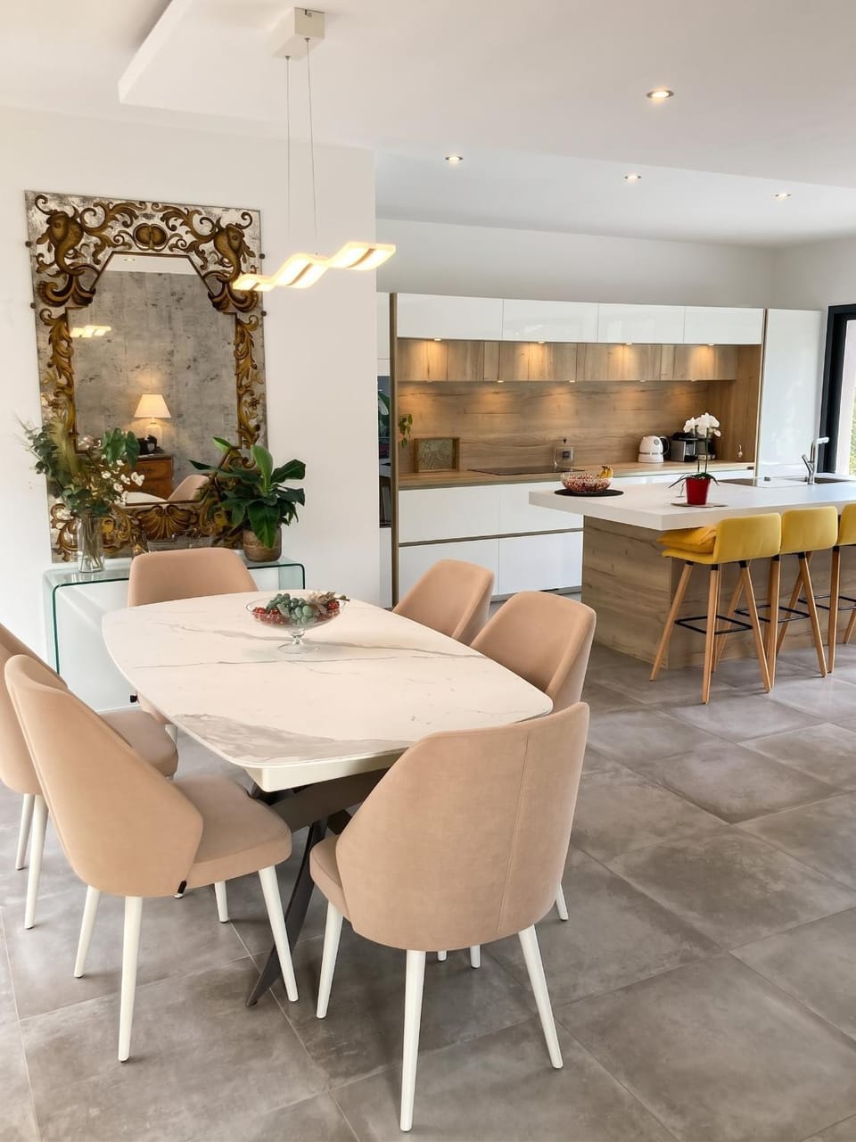 Dining area