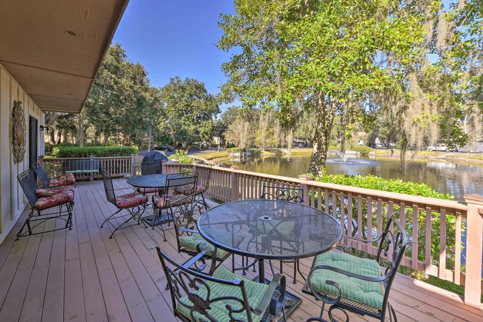 Palmetto Dunes Villa w/ Deck & Lagoon Views! Villa in Hilton Head Island