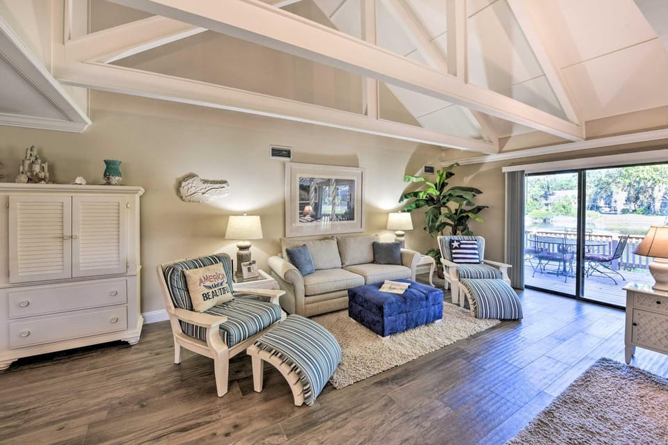 Palmetto Dunes Villa w/ Deck & Lagoon Views! Villa in Hilton Head Island