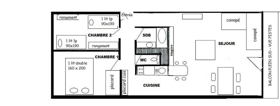 Résidence Le Nanda Devi - 3 pièces 4/5 couchages- LE NANDA DEVI 123ND- PLAGNE CENTRE WIFI, Très bon confort - MAE-0564 Apartment in Mâcot-la-Plagne